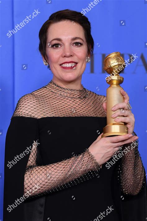 Olivia Colman Best Actress Motion Picture Editorial Stock Photo Stock