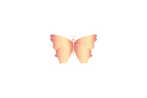 Rose Gold Butterfly Graphic By Thaartstudio · Creative Fabrica