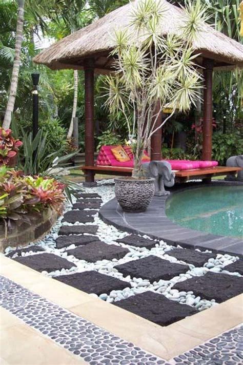 25 Cool Pebble Design Ideas For Your Courtyard Amazing Diy Interior