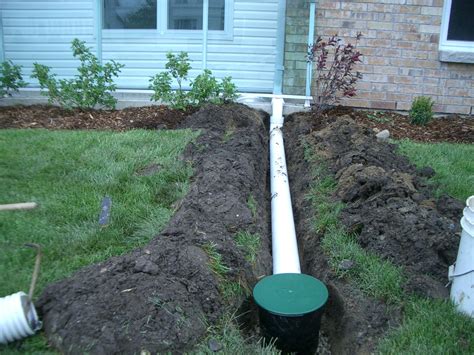 Do Holes Go Up Or Down In A French Drain
