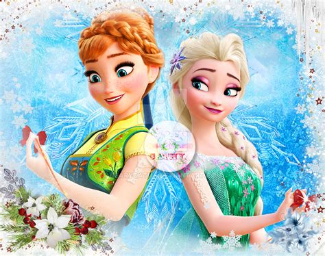 Anna And Elsa Frozen Fever Photo 38509198 Fanpop
