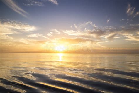 Beautiful Sunrise Over The Sea Stock Photo Image Of Landscape Dawn