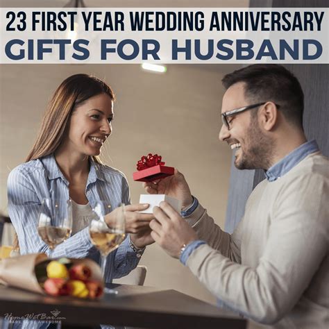 Top anniversary gift ideas for husband from our 2019 gift guide. 23 First Year Wedding Anniversary Gifts for Husband | HWB ...