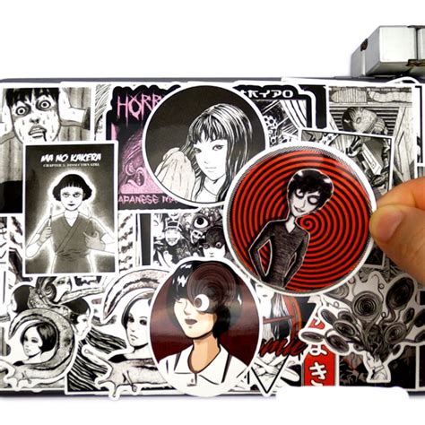 Uzumaki Junji Ito Tomie Stickers Arothy