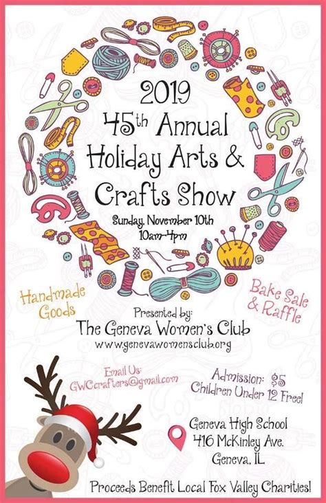 Geneva Womens Club Annual Arts And Craft Show 2019 Geneva High School