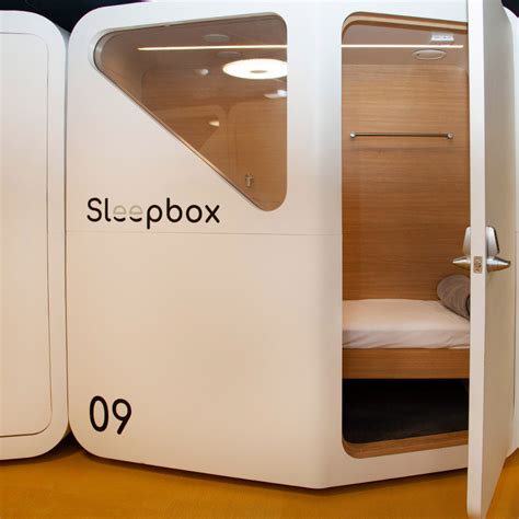 Intimate Sleeping Pods Designed By Sleepbox Have Been Installed At
