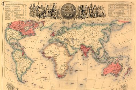 25 Map Of British Empire Maps Online For You