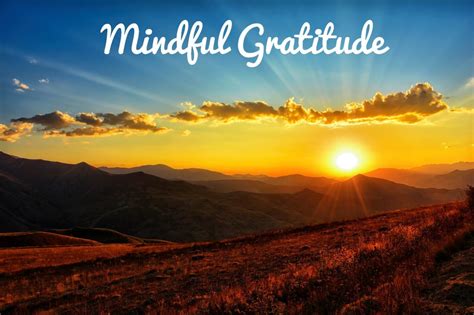 Mindful Gratitude The Flowering Of Being Human