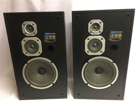 Pioneer Cs444 Vintage 3 Way Speaker System Catawiki