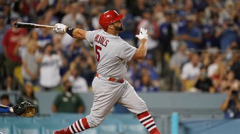 Albert Pujols In The Midst Of A Magical Final Season Hits The 700