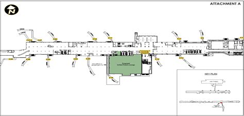 Dulles Airport Map United Gates