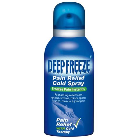 Deep Freeze Pain Spray 150ml Mellericks Pharmacy Cork Ireland