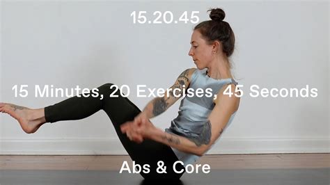Minutes Abs Core Pilates Workout Lean Tone Feel Good