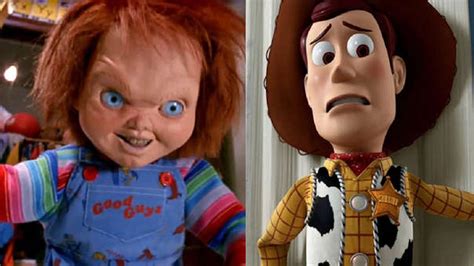 Chucky Le Da Muerte Al Popular Vaquero Woody De Toy Story La Teja