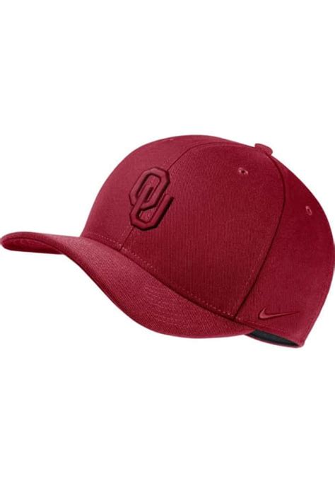 Oklahoma Sooners Dry C99 Swooshflex Crimson Nike Flex Hat
