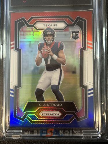 2023 Panini Prizm Rookies Red White Blue Prizm 339 C J Stroud RC EBay