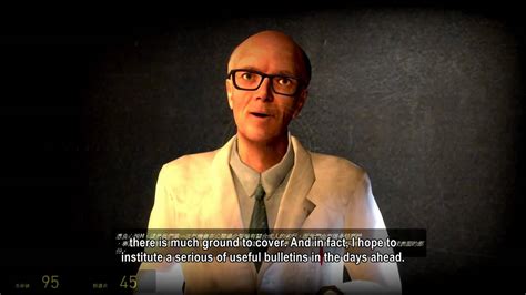 Hd Half Life2 Dr Isaac Kleiner Speech Subtitles Youtube