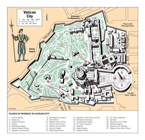 Tourist Map Of Vatican City Maps Of Vatican Maps Of Europe Images And