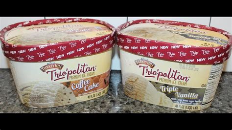 Turkey Hill Triopolitan Coffee Cake Triple Vanilla Ice Cream Review