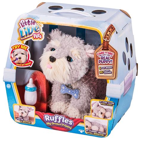 Little Live Pets Snuggles Ruffles Dolls Pets Prams And Accessories