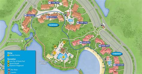 April Walt Disney World Resort Hotel Maps Photo Of