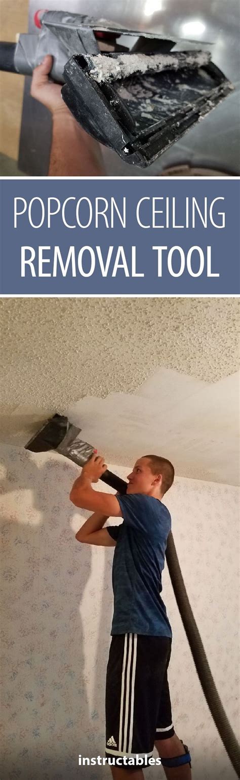 Asbestos popcorn ceiling removal is extremely important as well as the removal of the asbestos ceiling tiles; Popcorn Ceiling Removal Tool | Popcorn ceiling, Removing ...