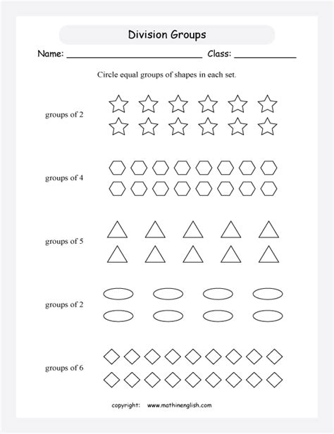 Maths Grouping Worksheets Worksheets For Kindergarten