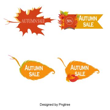 Autumn Elements PNG Images | Vector and PSD Files | Free Download on Pngtree