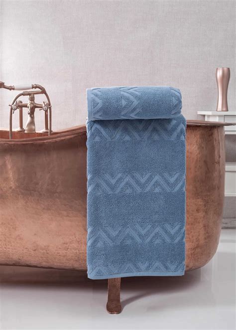 Sovrano Collection 100 Turkish Cotton Luxury Bath Towels Set Of 2 Ozan