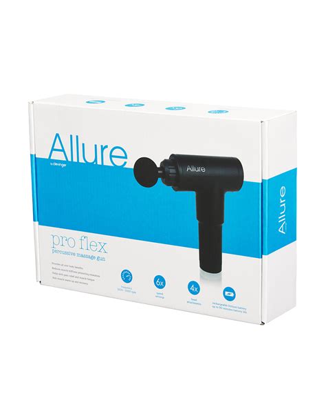 Allure Pro Flex Massage Gun Black Shaver Shop