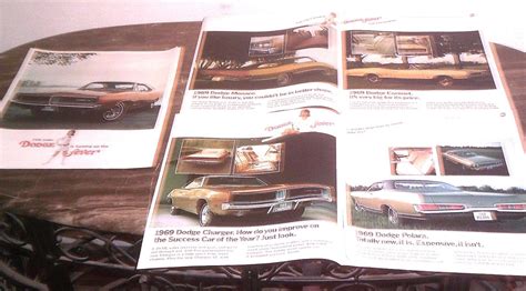 Lot Of 3 1969 Dodge Charger Dart Coronet Monaco Polara Original Sales