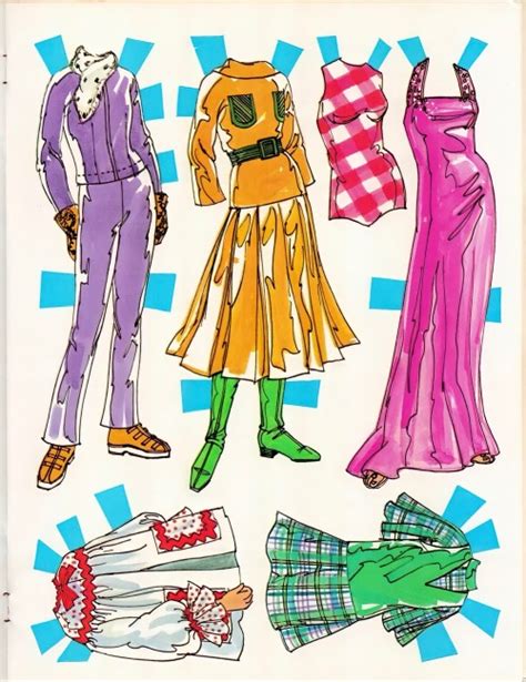 The Brady Bunch Paper Dolls Part 1 Published In Fashioninpaper