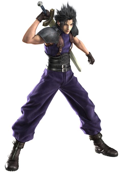 Zack Fair From The Final Fantasy Series Game Art Hq