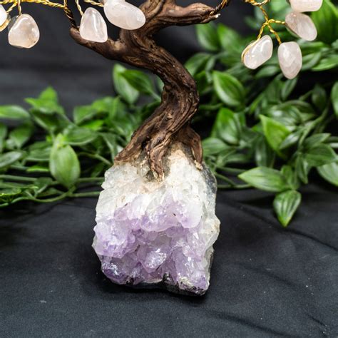 Large Rose Quartz Crystal Tree The Crystal Council