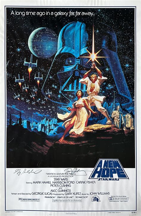 Original Star Wars Episode Iv A New Hope Movie Poster