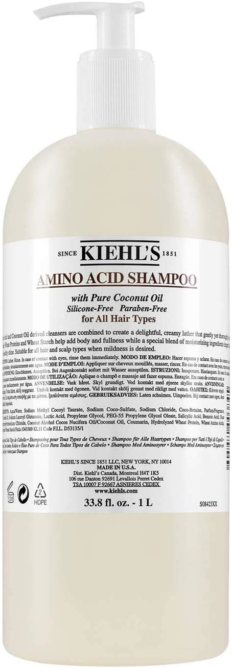 Kiehls Amino Acid Shampoo 1l Uk Health And Personal Care