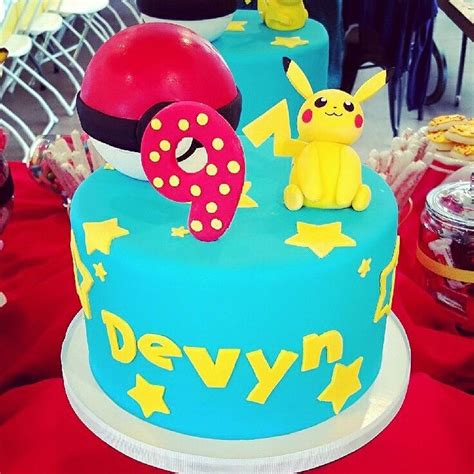 Pokemon Birthday Cake Pokemon Birthday Cake Birthday Cake Kids