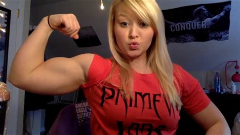 Girl Flexing Biceps Compilation Instagram Youtube