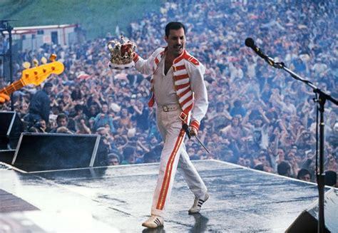 Richard Young Freddie Mercury Queen In Concert Magic Tour Slane