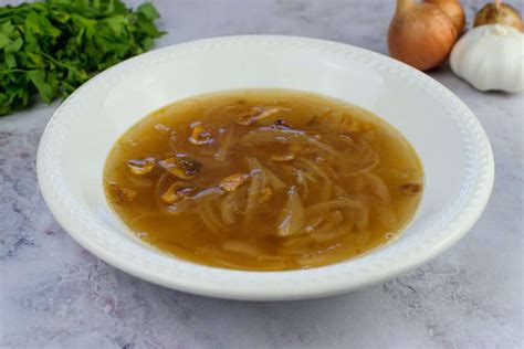 Sopa de cebolla rápida Mi Cocina Real Recetas saludables