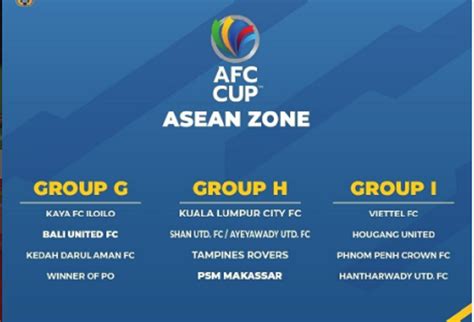 Bali United Dan Psm Makassar Bertemu Lawan Tangguh Di Afc Cup Zona
