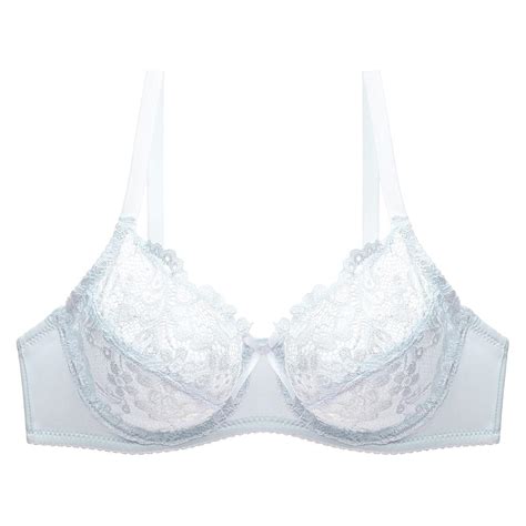 💰kjøp Girl Thin Cup Full Lace Breathable Push Up Bra Fashion Sexy Women Underwear Brassiere