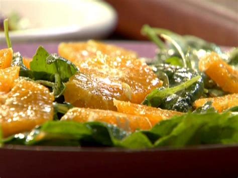 Spinach And Arugula Salad With Orange Recipe Rachael Ray Food Network