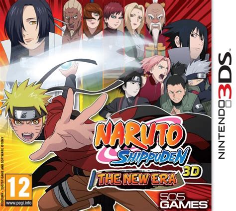 Naruto Shippuden 3d The New Era Para 3ds 3djuegos