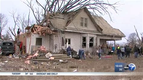 Illinois Tornado Outbreak At Least 20 Touchdowns Reported