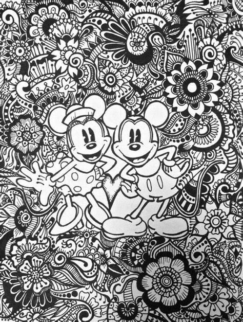 Funny christmas creatures in a very original doodle. Pin by Sherry wicker on Printable | Disney adult coloring ...