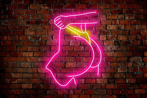 Sexy Girl Neon Signs Home Decor Wall Decor Personalized Etsy