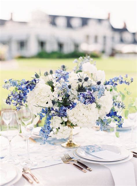 Mix white either with black accents for interesting effect of contrast, or. Dusty Blue Wedding Ideas & Inspiration | Blue wedding ...
