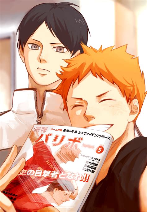 Mya M Hinata Shouyou Kageyama Tobio Haikyuu Absurdres Bad Id Bad Pixiv Id Highres