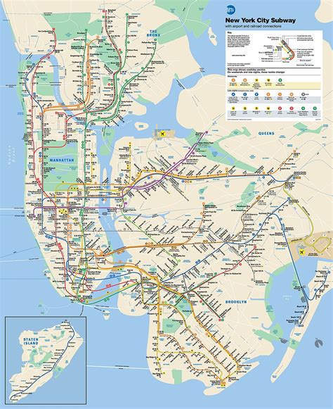 New York City Subway Map Wikipedia The Free Encyclopedia